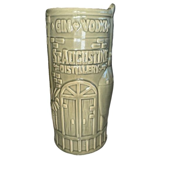 2019 Tiki Farm St. Augustine Distillery Collectors Tiki Mug Cup Thor Cocktails - Picture 1 of 7
